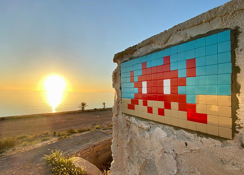 space invader marks his territory at obi-wan kenobi's home in djerba - 3