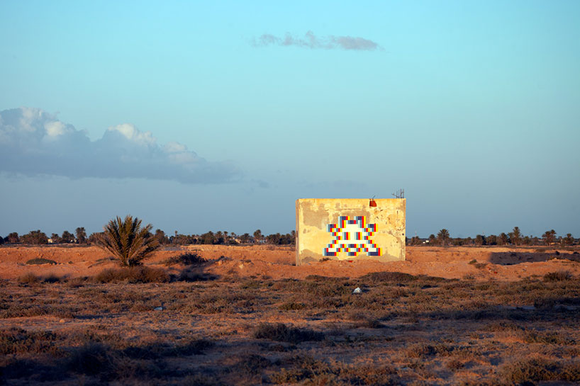 space invader marks his territory at obi-wan kenobi's home in djerba - 6