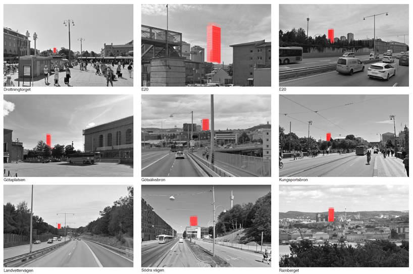 +one tower by tham & videgård wins competition for new hotel in gothenburg designboom