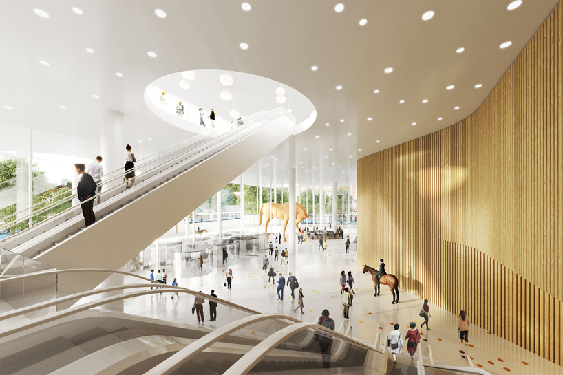 +one tower by tham & videgård wins competition for new hotel in gothenburg designboom