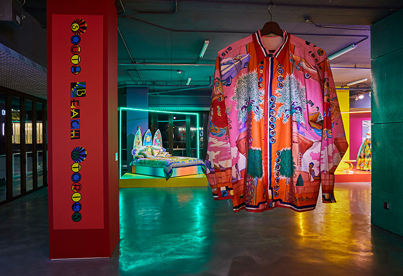 sasha bikoff versace south beach stories art basel miami beach 2019