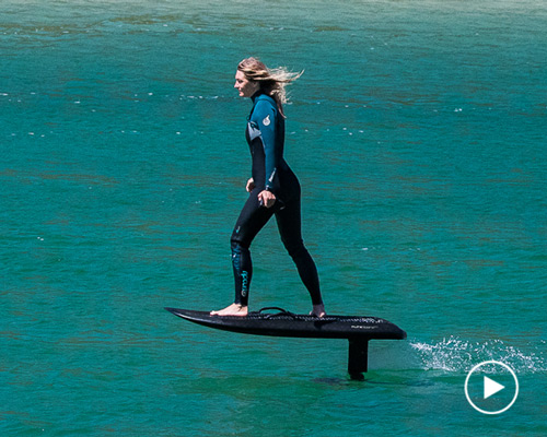 fliteboard introduces the future of watersports: electric hydrofoil watercraft