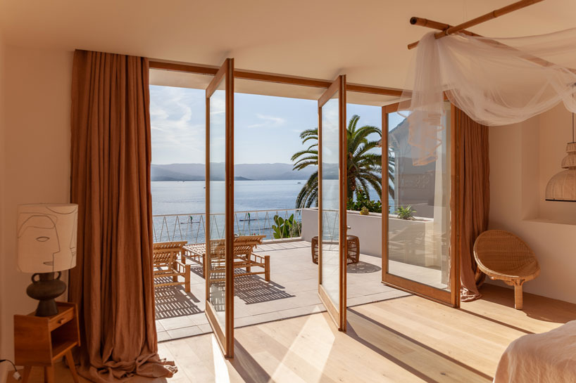 amelia tavella's casa santa teresa celebrates nature on the island of corisca designboom