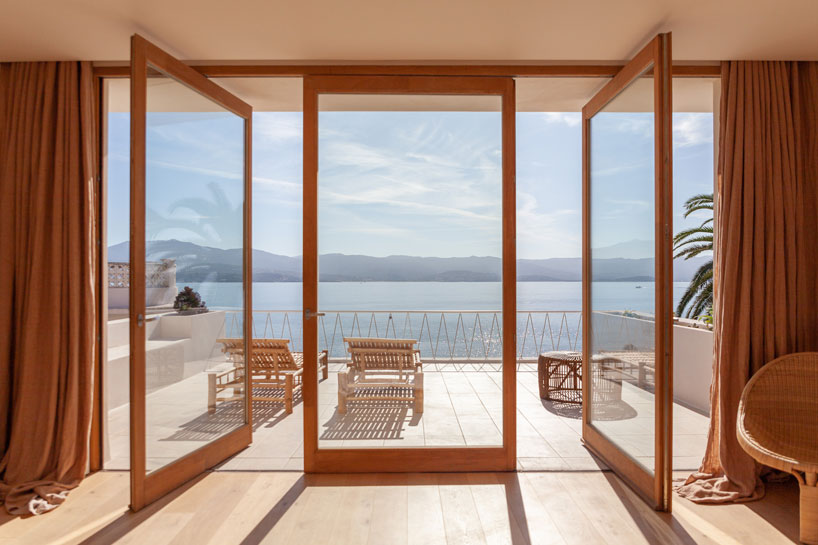 amelia tavella's casa santa teresa celebrates nature on the island of corisca designboom