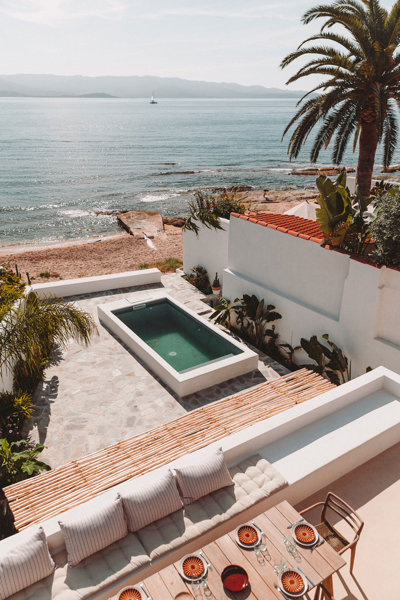 amelia tavella's casa santa teresa celebrates nature on the island of corisca designboom