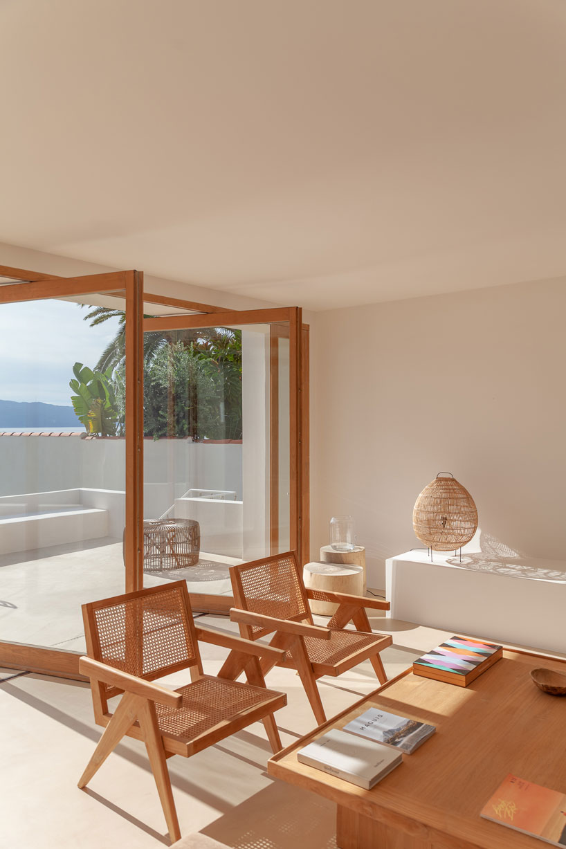 amelia tavella's casa santa teresa celebrates nature on the island of corisca designboom