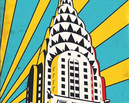 artsupplies creates retro travel posters in the style of famous artists