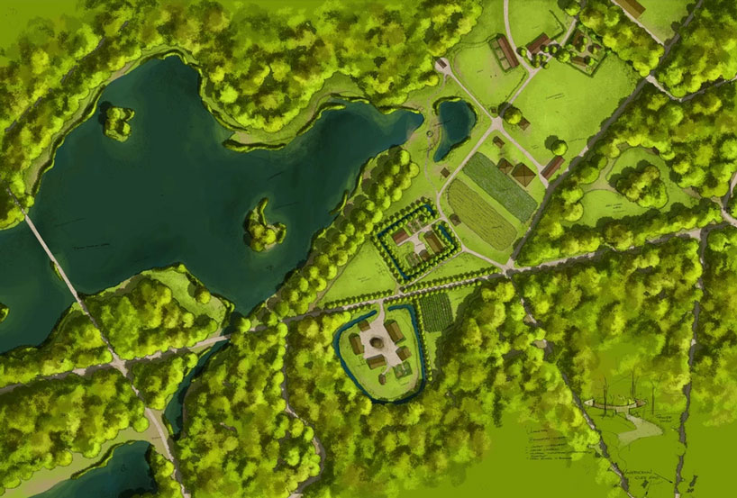 burolandschap's landscape design lets you ‘cycle through water’ in belgium designboom