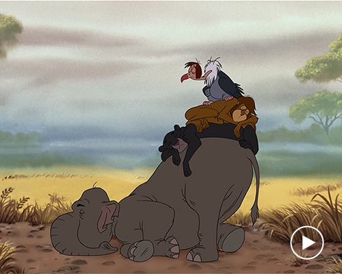 david claerbout dehumanizes jungle book's animals in 'the pure necessity'