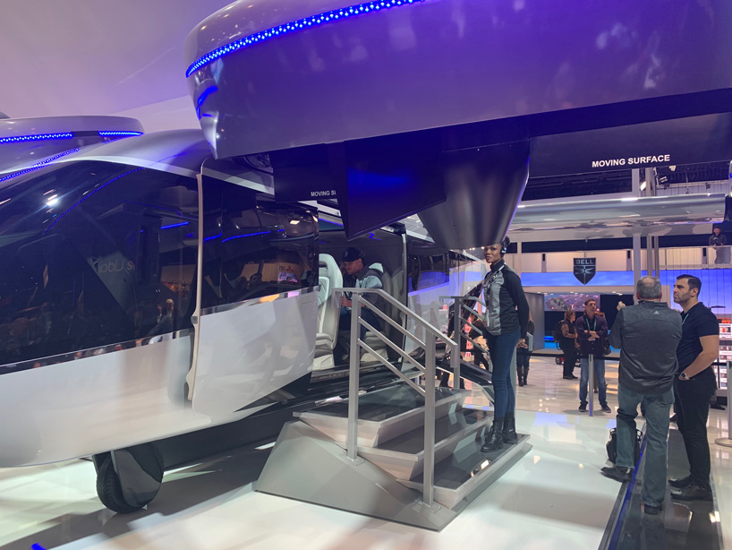 full scale design of bell nexus air taxi 4EX concept at CES