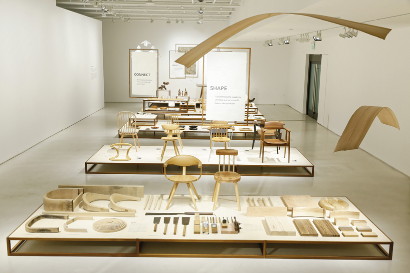  japan house exhibits traditional japanese woodcraft from the hida region in los angeles