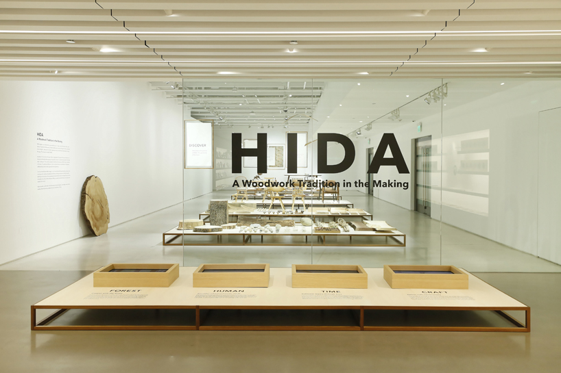  japan house exhibits traditional japanese woodcraft from the hida region in los angeles