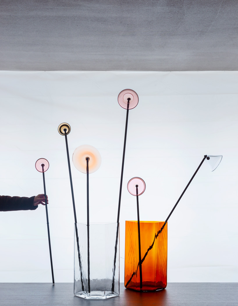 ronan & erwan bouroullec present vases for iittala in 'imperfections' exhibition in stockholm