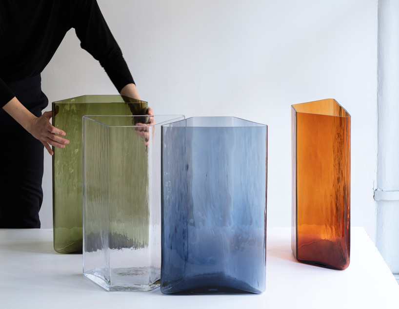 ronan & erwan bouroullec present vases for iittala in 'imperfections' exhibition in stockholm