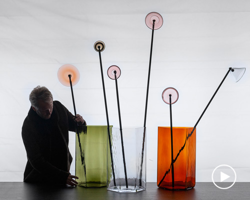 ronan & erwan bouroullec present vases for iittala in 'imperfections' exhibition in stockholm