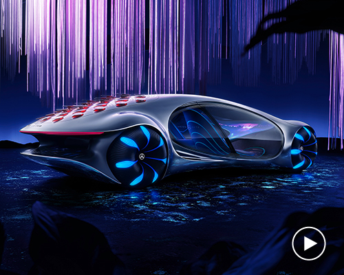 avatar-inspired mercedes-benz VISION AVTR concept car lands at CES 2020