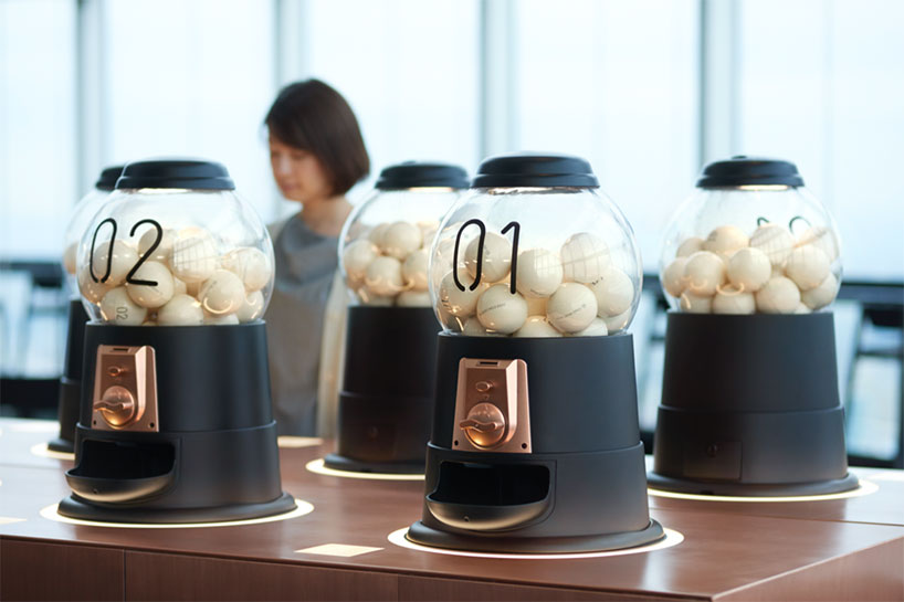 nendo designs an almost fully-automated cafe called gacha gacha coffee - 2