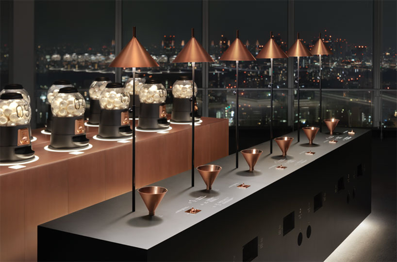 nendo designs an almost fully-automated cafe called gacha gacha coffee - 5
