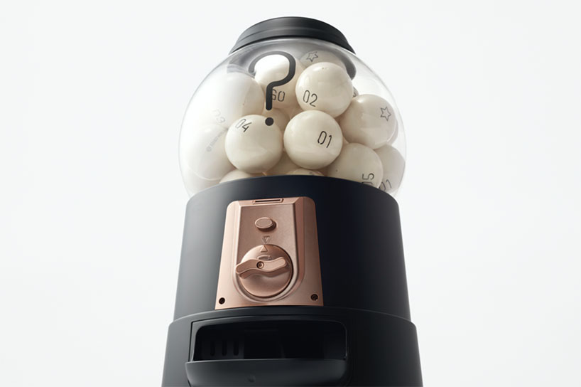 nendo designs an almost fully-automated cafe called gacha gacha coffee - 8