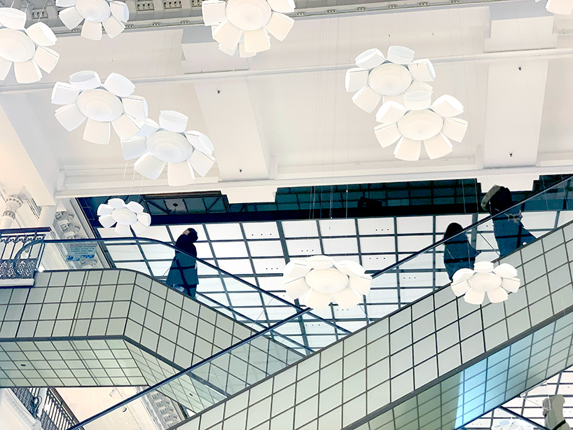 nendo le bon marché ame nochi hana designboom