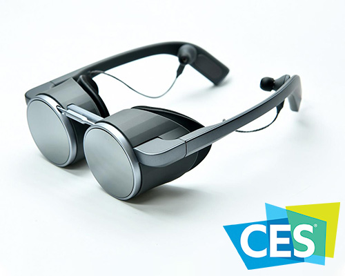 panasonic unveils 'steampunk' virtual reality goggles with eyeglass design