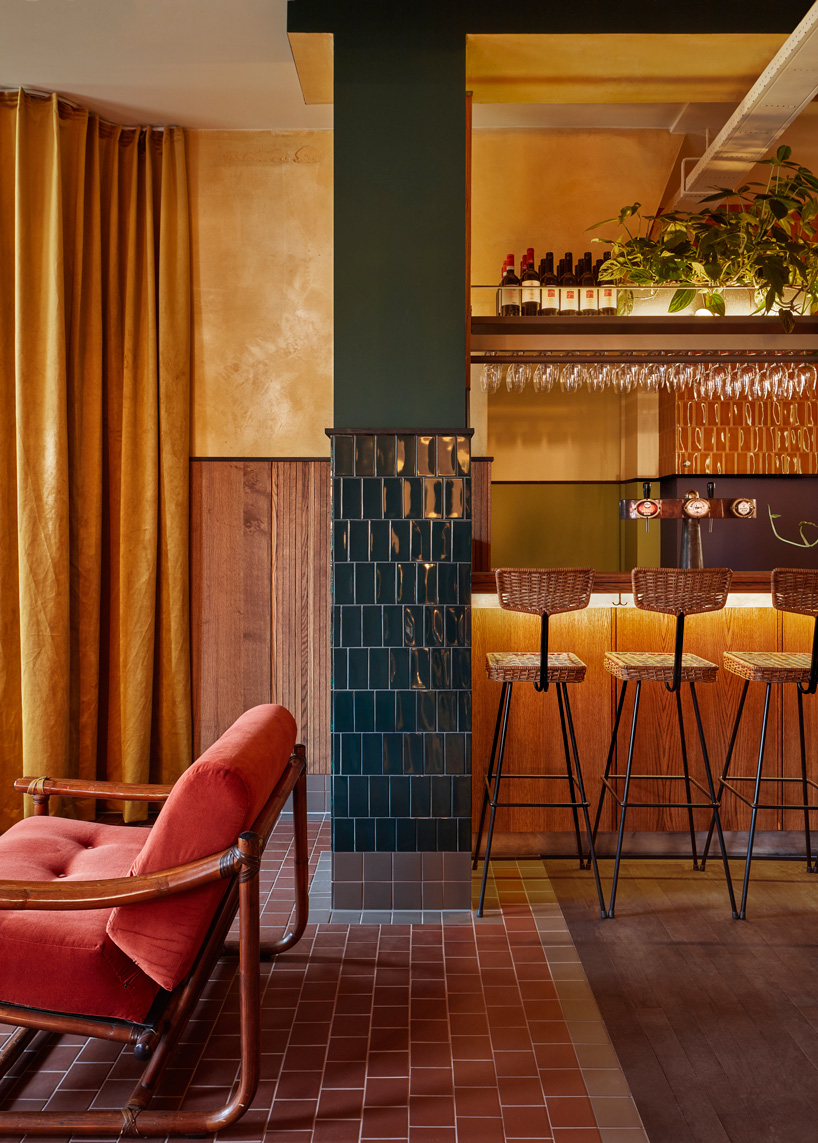 studio modijefsky combines material + color landscapes into 'karavaan' in amsterdam west