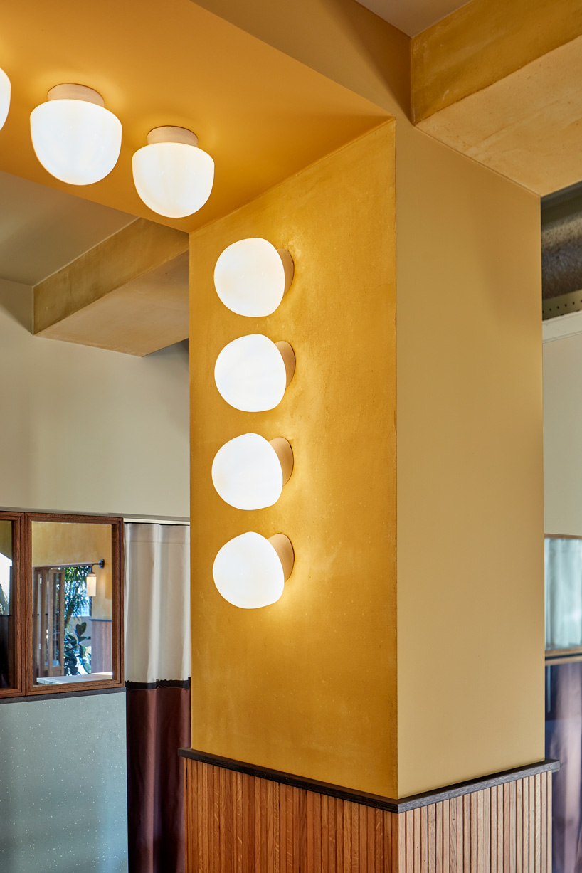 studio modijefsky combines material + color landscapes into 'karavaan' in amsterdam west