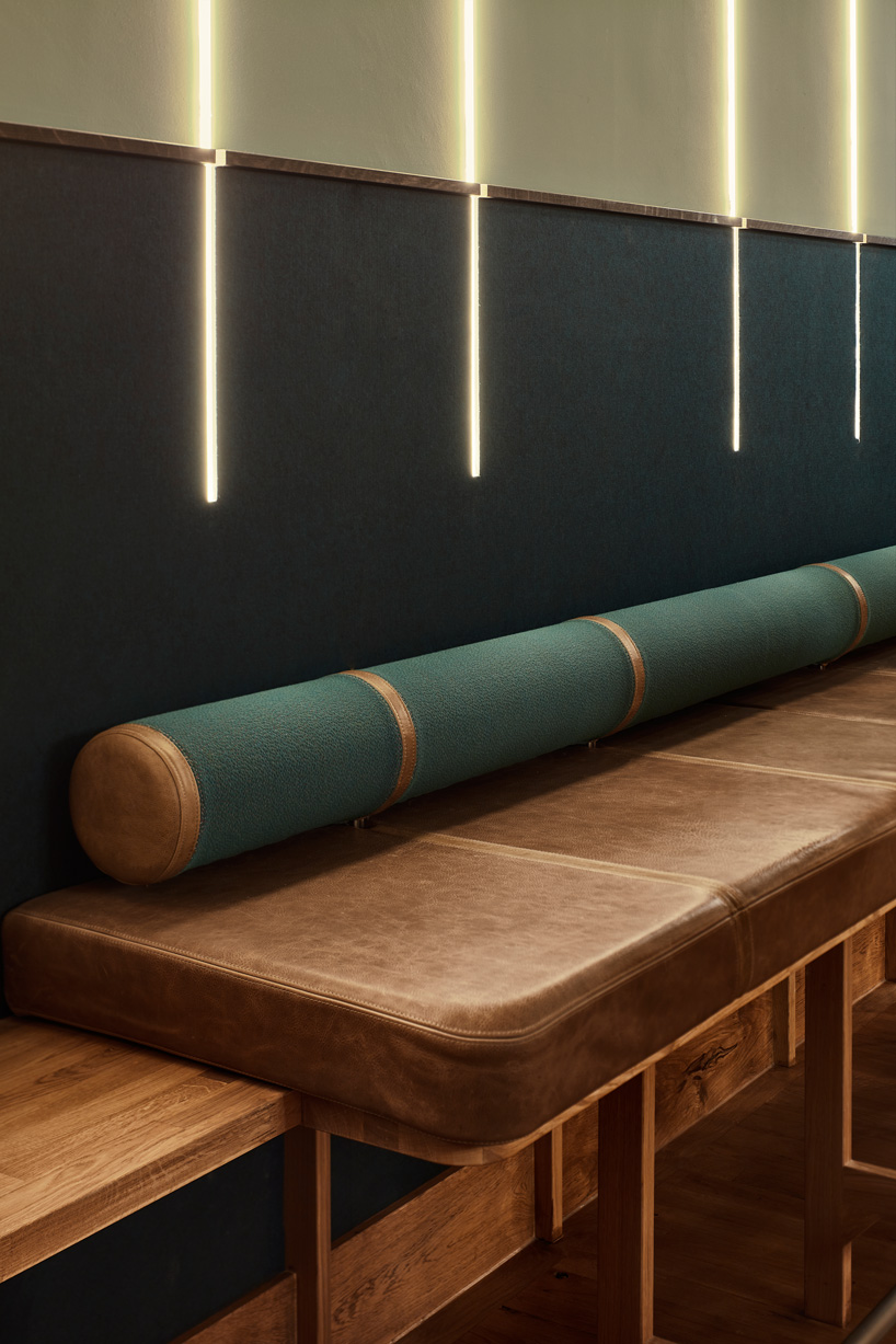 studio modijefsky combines material + color landscapes into 'karavaan' in amsterdam west