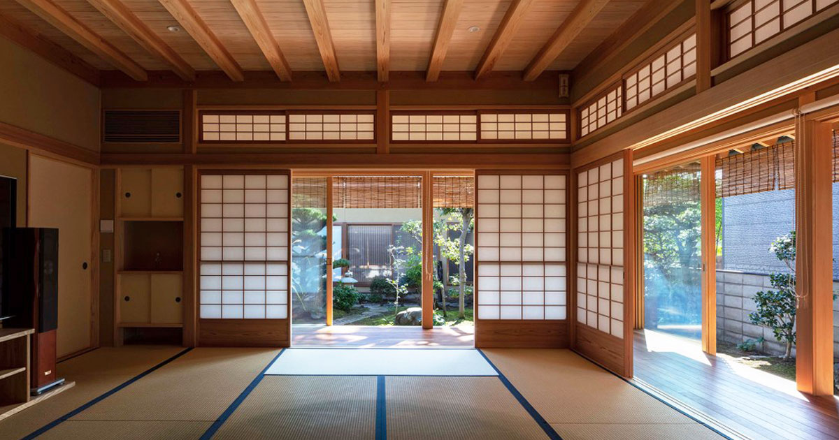 takashi okuno & associates builds timber house in tadotsu, japan