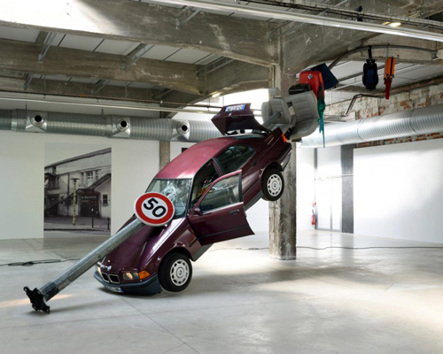tatzu nishi twists reality in solo exhibition at ANOMALY in tokyo