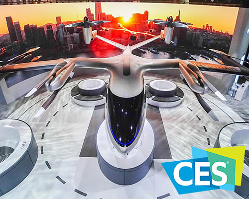 uber and hyundai unveil full-scale flying taxi for aerial ride-sharing at CES 2020