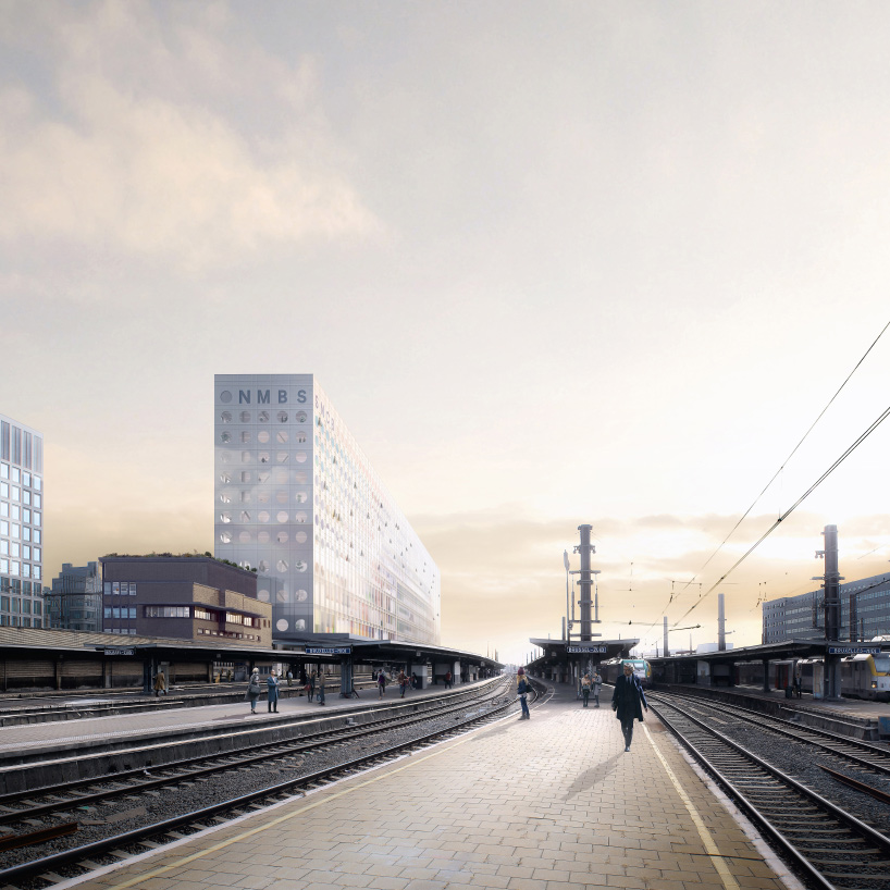 oma belgium railway headquarters