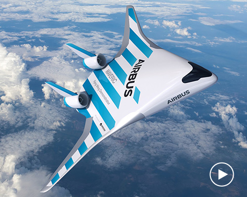 airbus reveals blended wing airplane that could cut carbon emissions by 20%