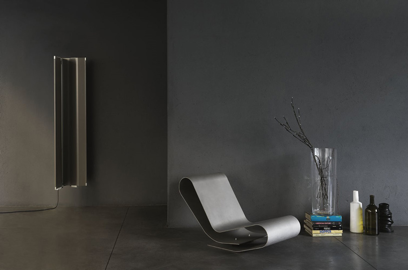 tubes radiatori + alberto meda present electric origami radiator that doubles as room divider