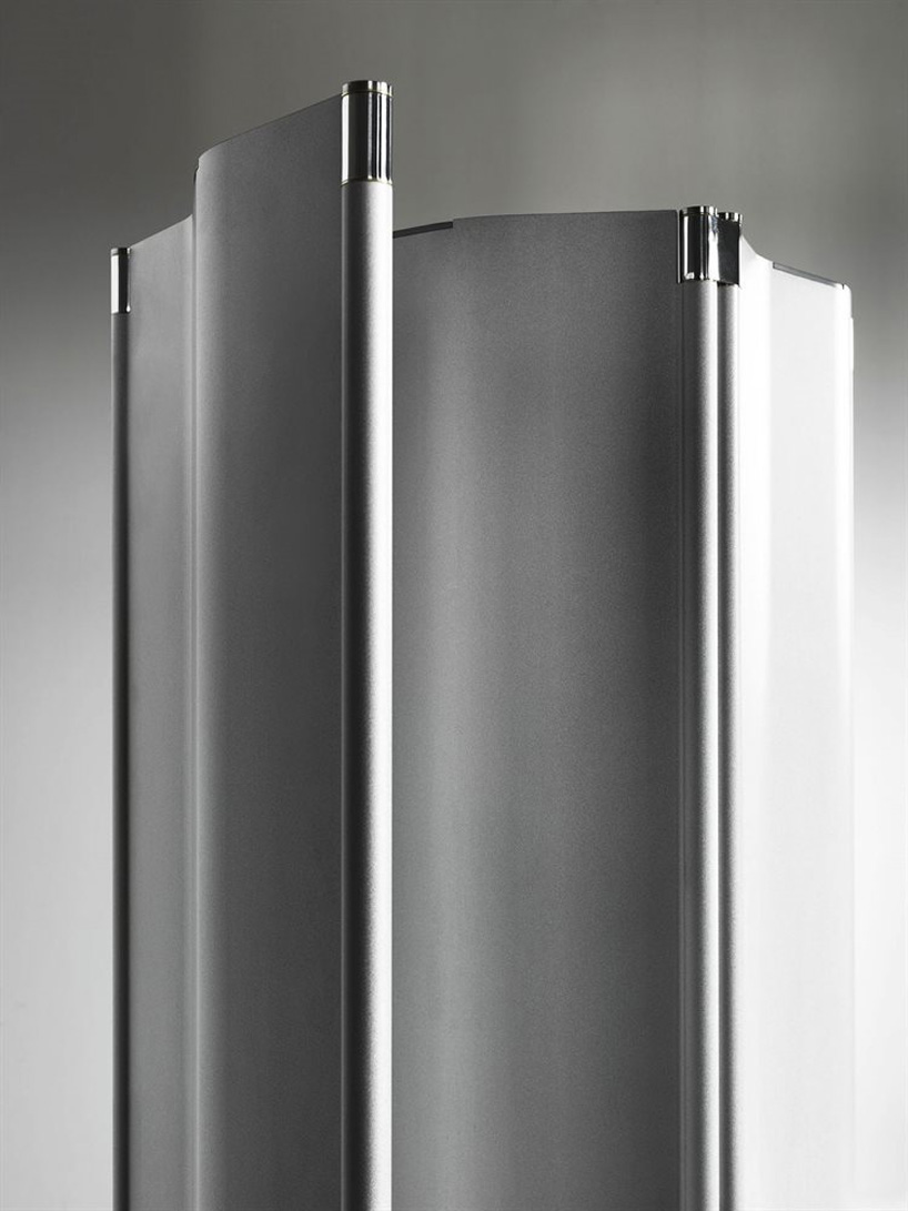 tubes radiatori + alberto meda present electric origami radiator that doubles as room divider