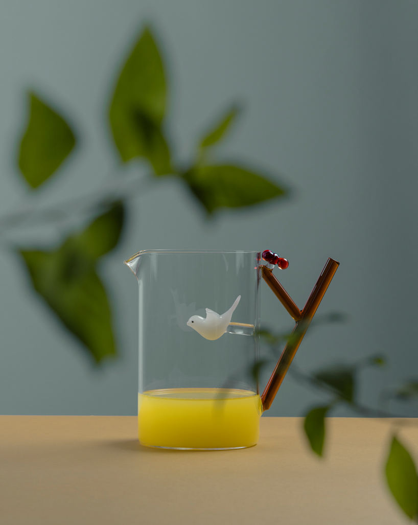 cute creatures inhabit alessandra baldereschi's animal farm glassware collection designboom