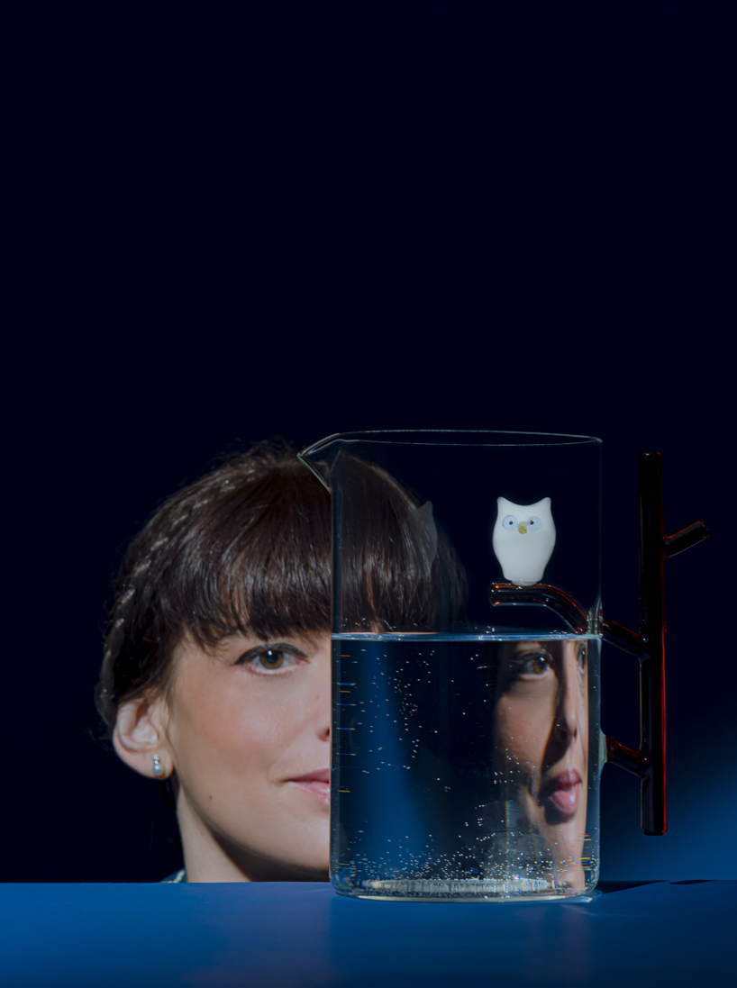 cute creatures inhabit alessandra baldereschi's animal farm glassware collection designboom