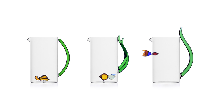 cute creatures inhabit alessandra baldereschi's animal farm glassware collection designboom