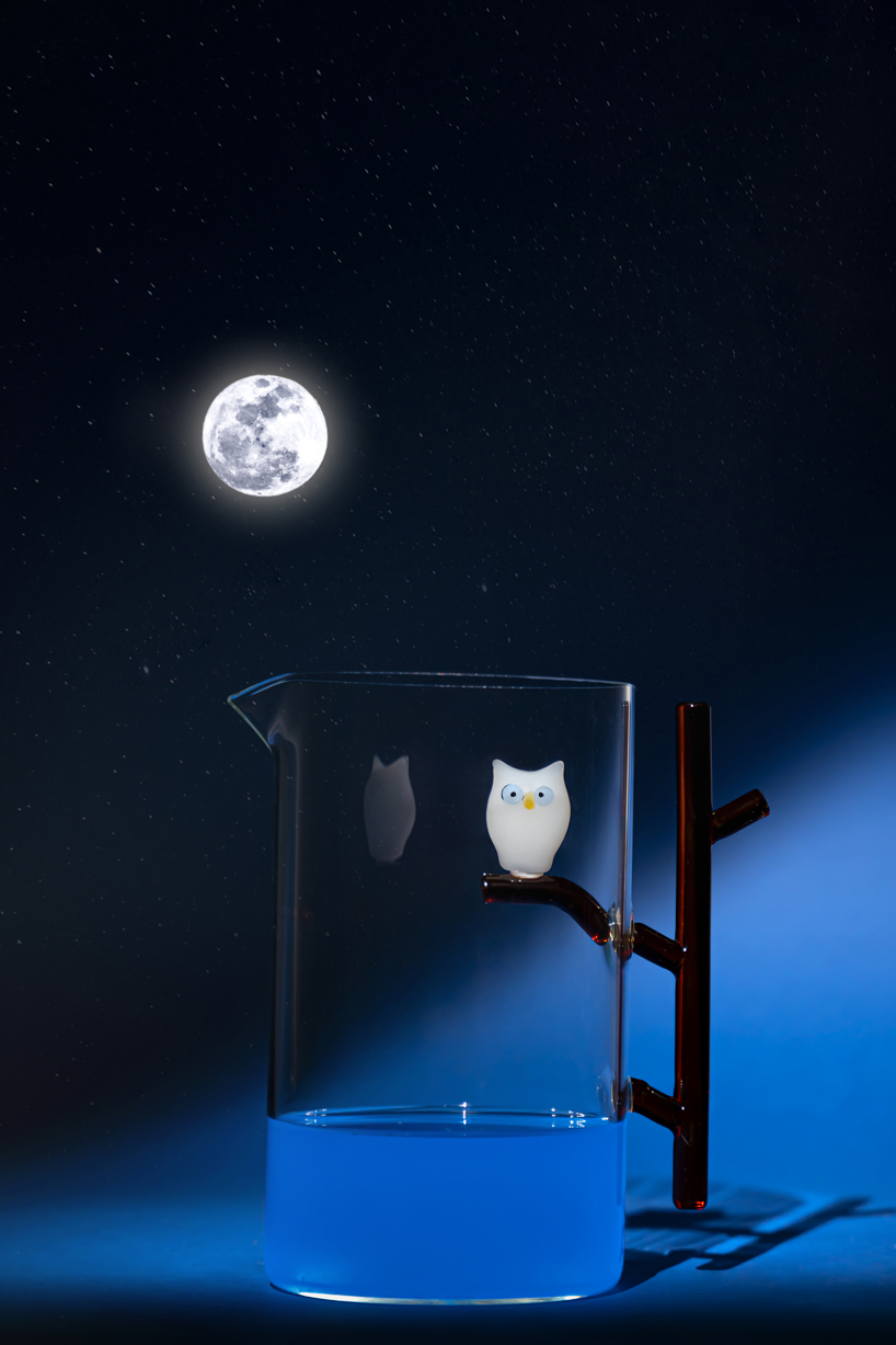 cute creatures inhabit alessandra baldereschi's animal farm glassware collection designboom