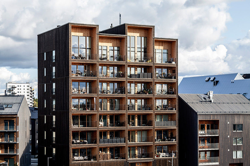 C.F. møller architects completes sweden's tallest timber building