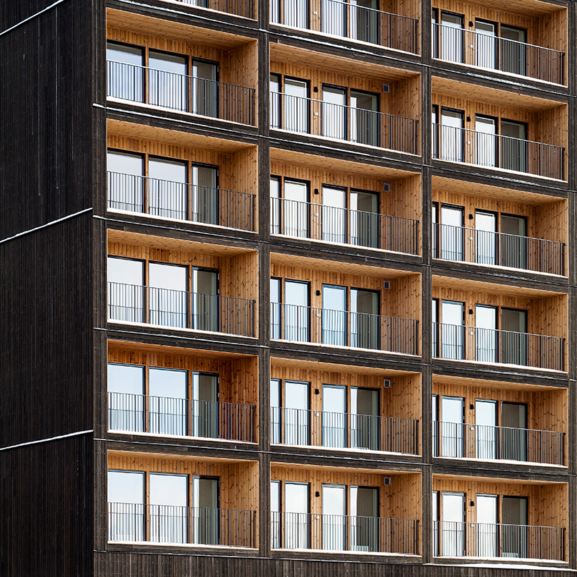 C.F. møller architects completes sweden's tallest timber building