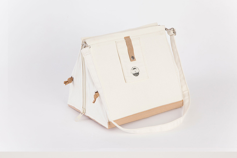 the hedgehog carry house is a portable, tent-shaped home for your spinny pet