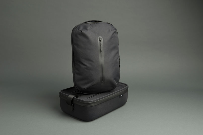 hop by LAYER x ODA is a modular bag that transitions from office to airport designboom