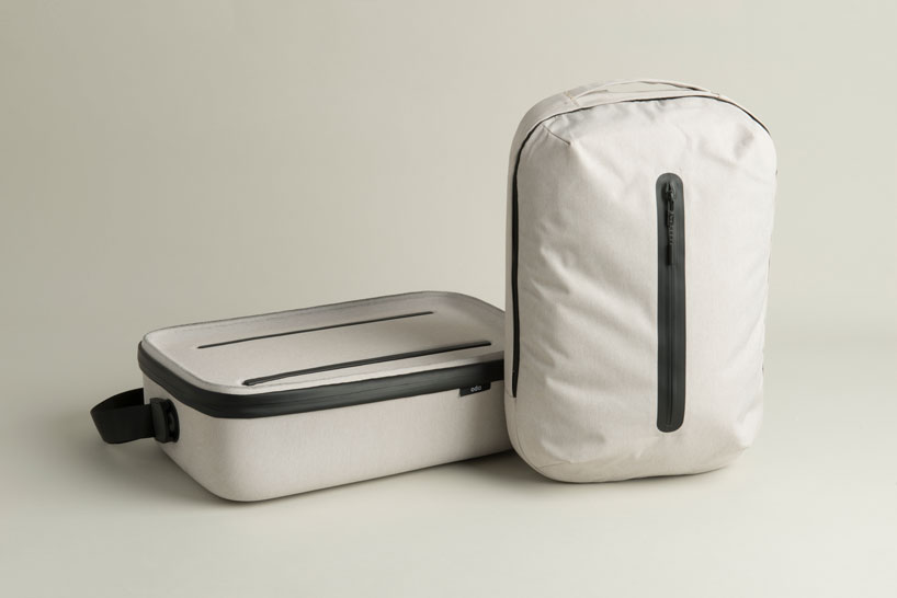 hop by LAYER x ODA is a modular bag that transitions from office to airport designboom