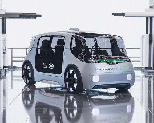 jaguar land rover unveils electric city car 'project vector'