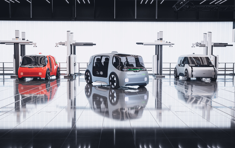 jaguar land rover unveils electric city car 'project vector' - 2