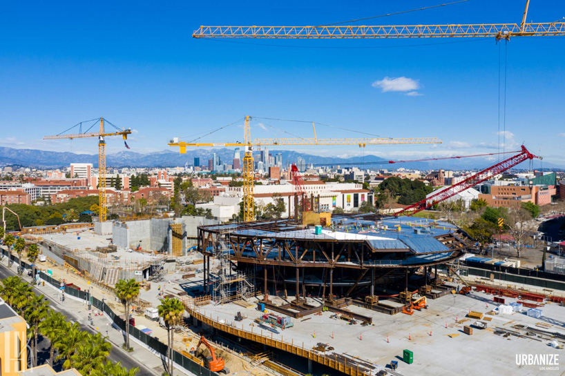 MAD architects' lucas museum takes shape in los angeles