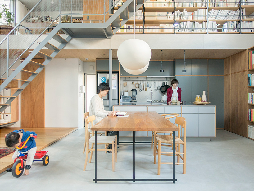 ship architecture town house in ikegami japan