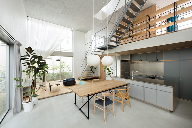 ship architecture town house in ikegami japan
