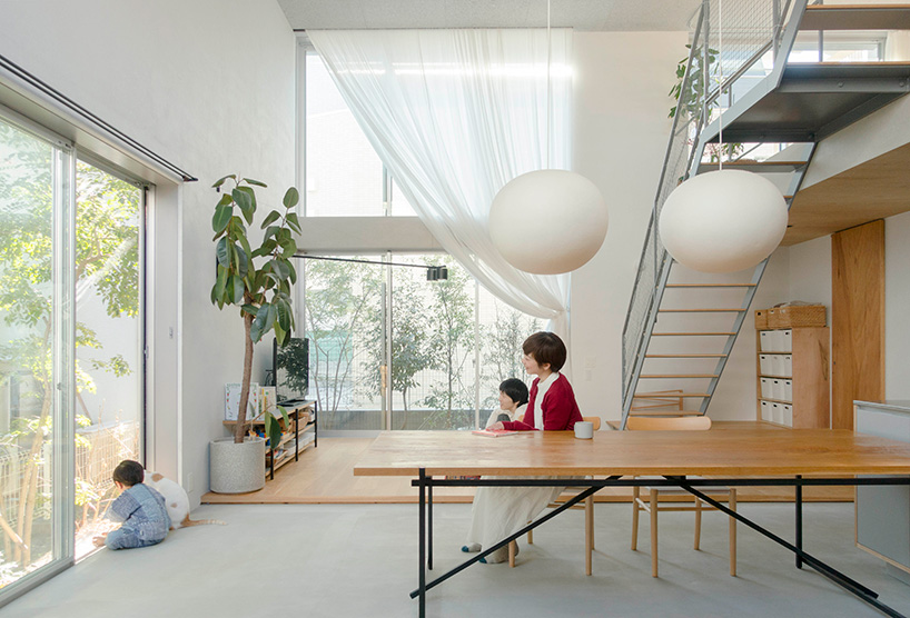 ship architecture town house in ikegami japan